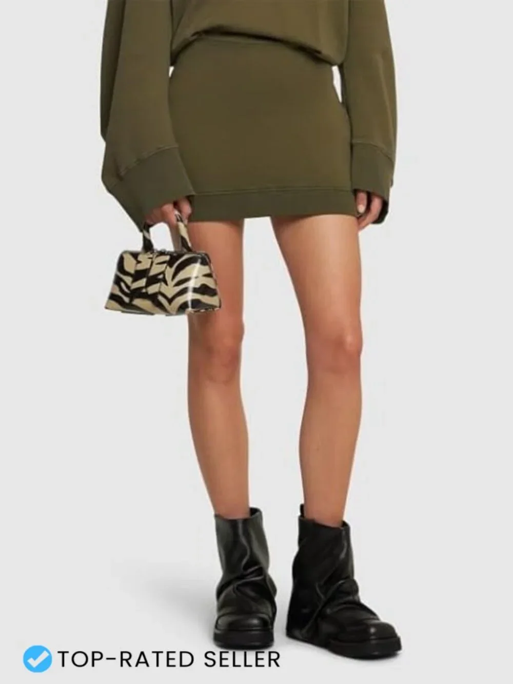 Slouchy Ankle Boots Pull On Chunky Low Heel Platform Leather